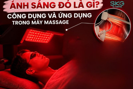 Ánh sáng đỏ là gì? Công dụng và ứng dụng trong máy massage