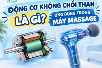 Động cơ không chổi than là gì? Ứng dụng trong máy massage