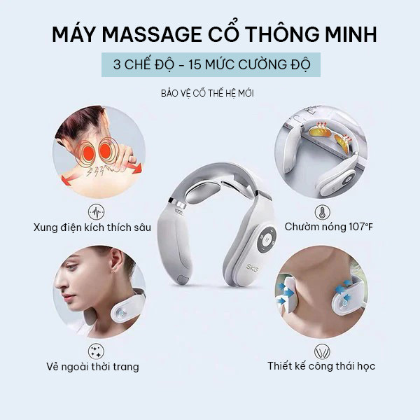 nhiều chế độ mát xa hiệu quả