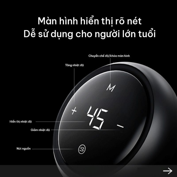 màn hình hiển thị rõ nét