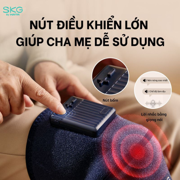 nút điều khiển lớn dễ sử dụng