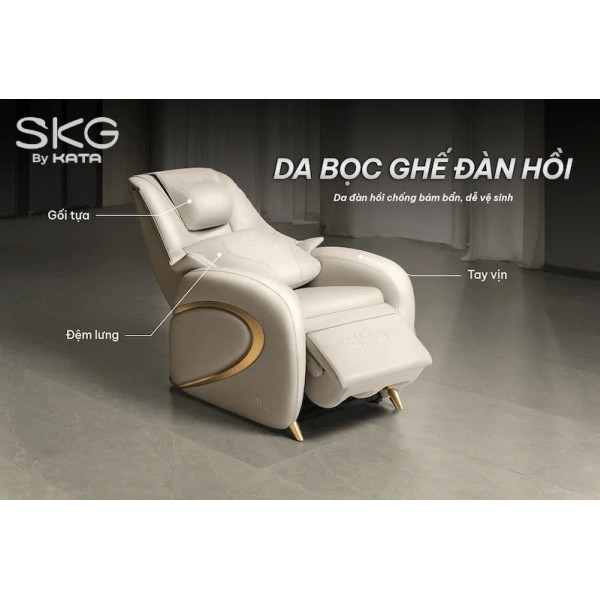 ghế massage SKG H5 chế tạo từ chất liệu bền bỉ