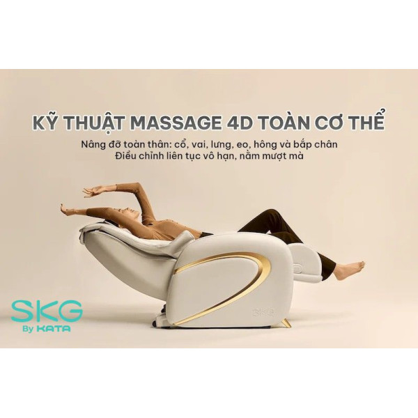 ghế massage SKG H5 trang bị hệ thống con lăn hiện đại