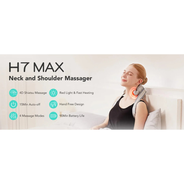 tính năng nổi bật của máy massage cổ SKG cổ vai gáy SKG H7 Max