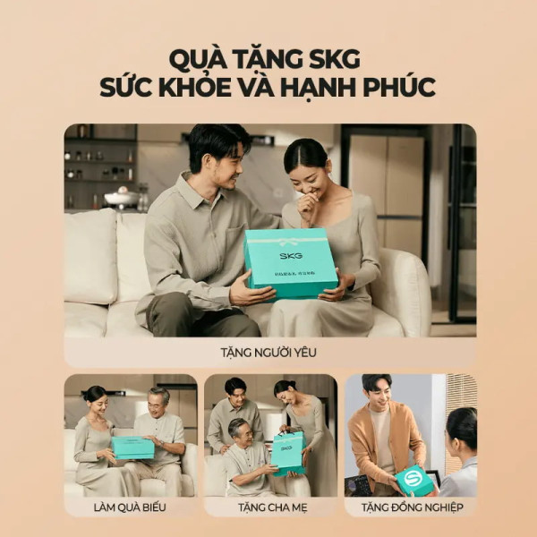 Máy massage lưng SKG T1-2 ý nghĩa để làm quà tặng