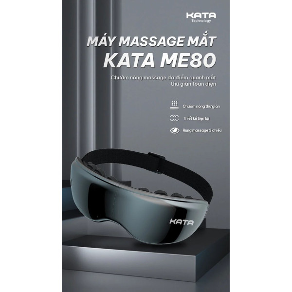 chế độ rung chườm nóng giúp thư giãn mắt