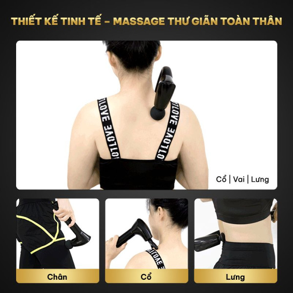 súng massage cầm tay KATA MG22Pro đa năng
