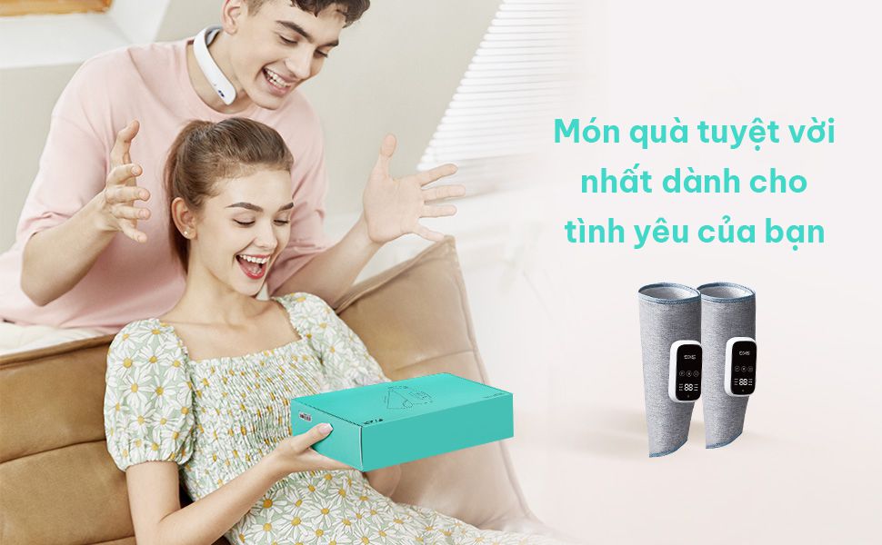 Máy massage chân SKG BM3-E có pin lithium dung lượng lớn