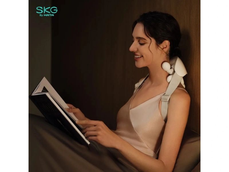 Máy massage với 6 chế độ linh hoạt, giúp người dùng thư giãn hiệu quả