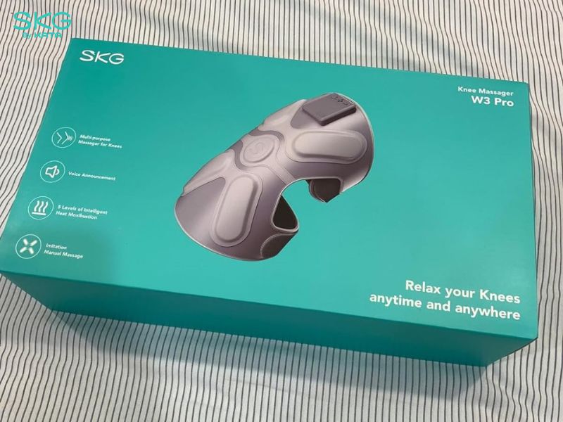 Có gì trong bộ sản phẩm máy massage đầu gối SKG W3 PRO? 