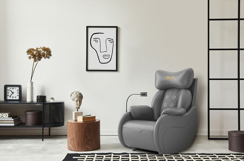 Sofa massage SKG H3 đem lại cho bạn cảm giác như được đấm lưng trực tiếp với chế độ massage chuyên nghiệp