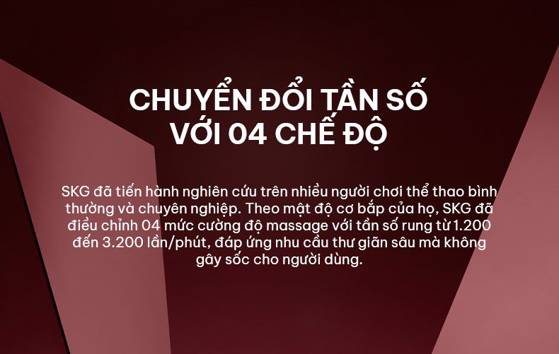 Công nghệ chuyển đổi tần số 4 chế độ SKG F3