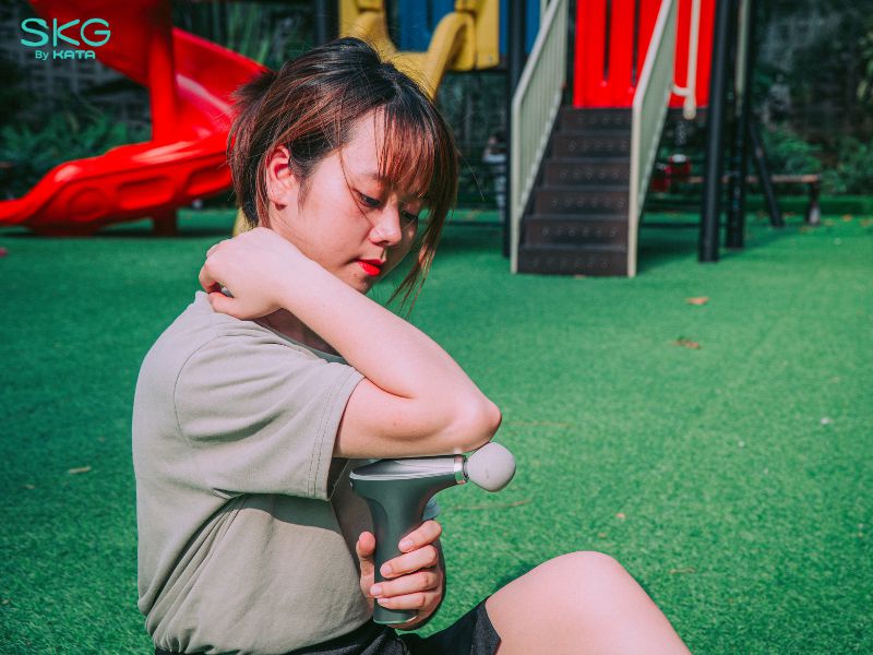 Khuyến cáo khi sử dụng súng massage SKG F7-E