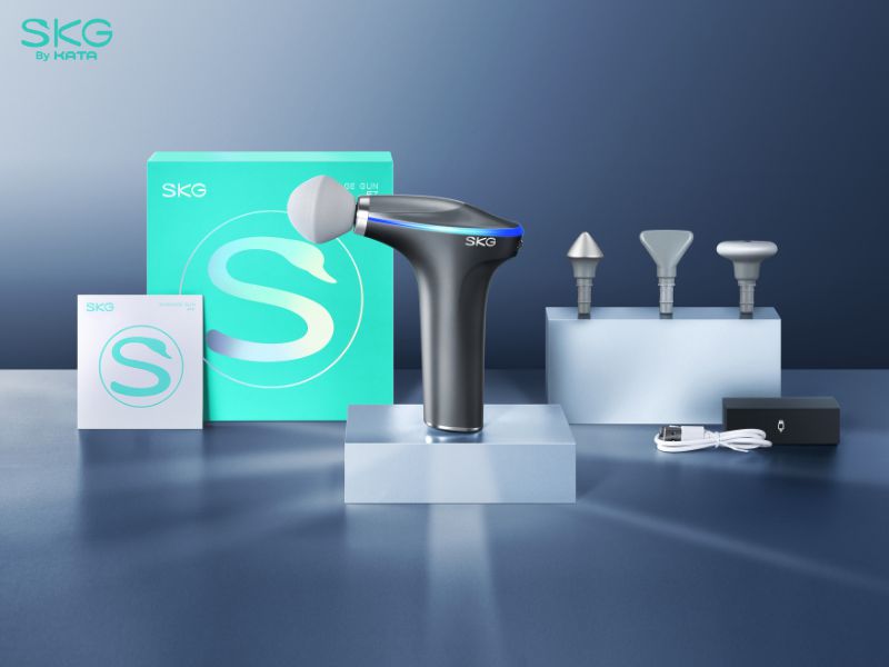 Bộ sản phẩm súng massage SKG F7-E tại SKG Việt Nam có gì? 