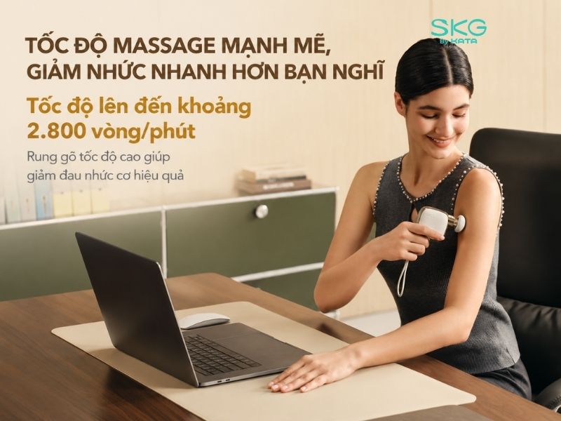 Động cơ tốc độ cao với 4 chế độ tùy chỉnh