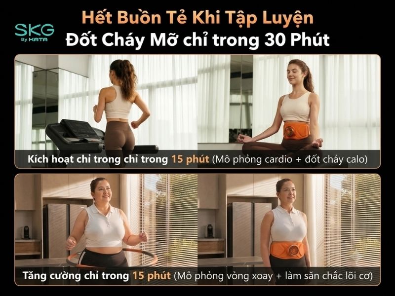 Đai massage lưng sử dụng được hàng ngày