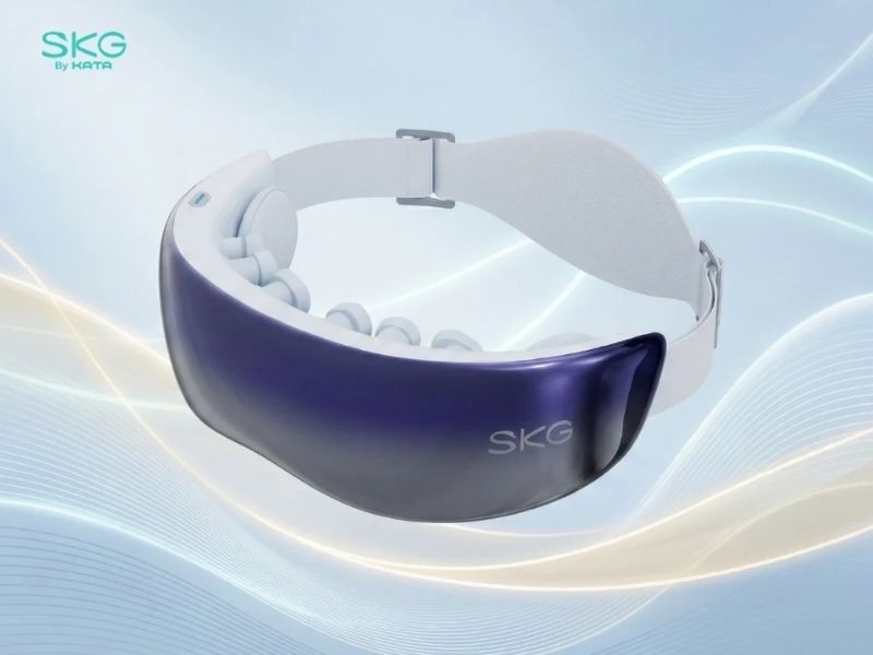 Máy massage mắt SKG KS700-E mát dịu kết hợp thư giãn ấm áp