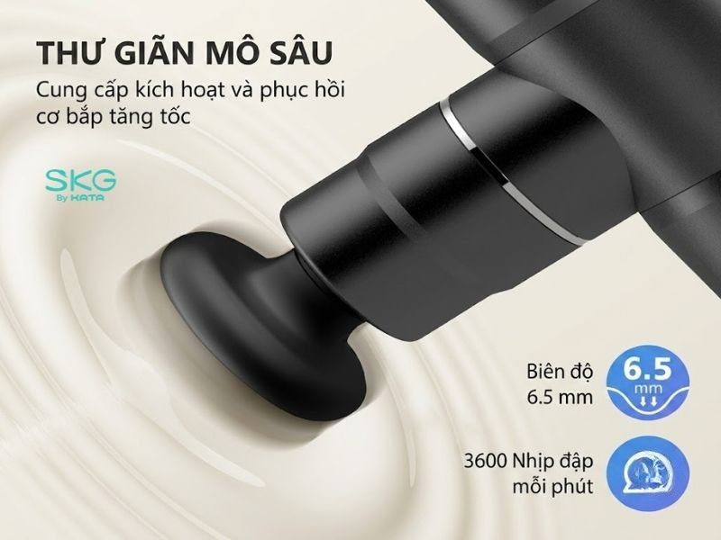 Có 5 mức độ dễ dàng chỉnh khi massage