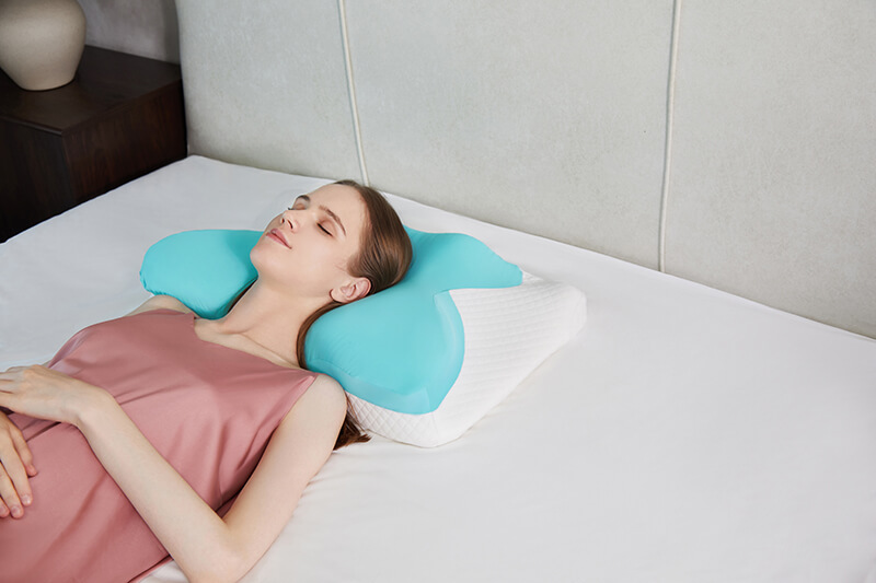 Gối massage tạo giấc ngủ sâu