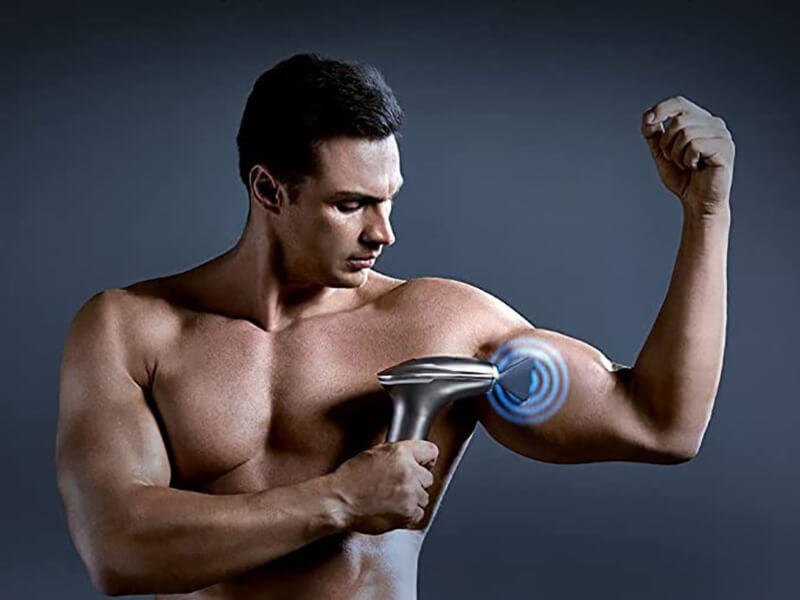 Máy massage toàn thân cầm tay thường được trang bị nhiều chế độ, cấp độ và nhiệt độ massage khác nhau