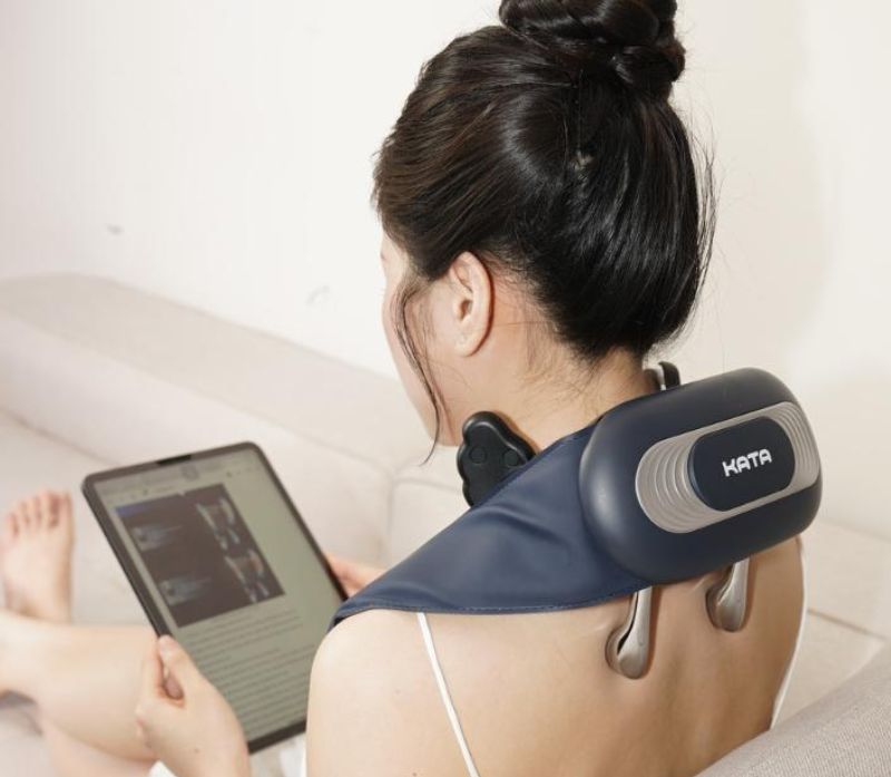Ứng dụng phương pháp massage Nhật shiatsu vào máy massage cổ vai gáy