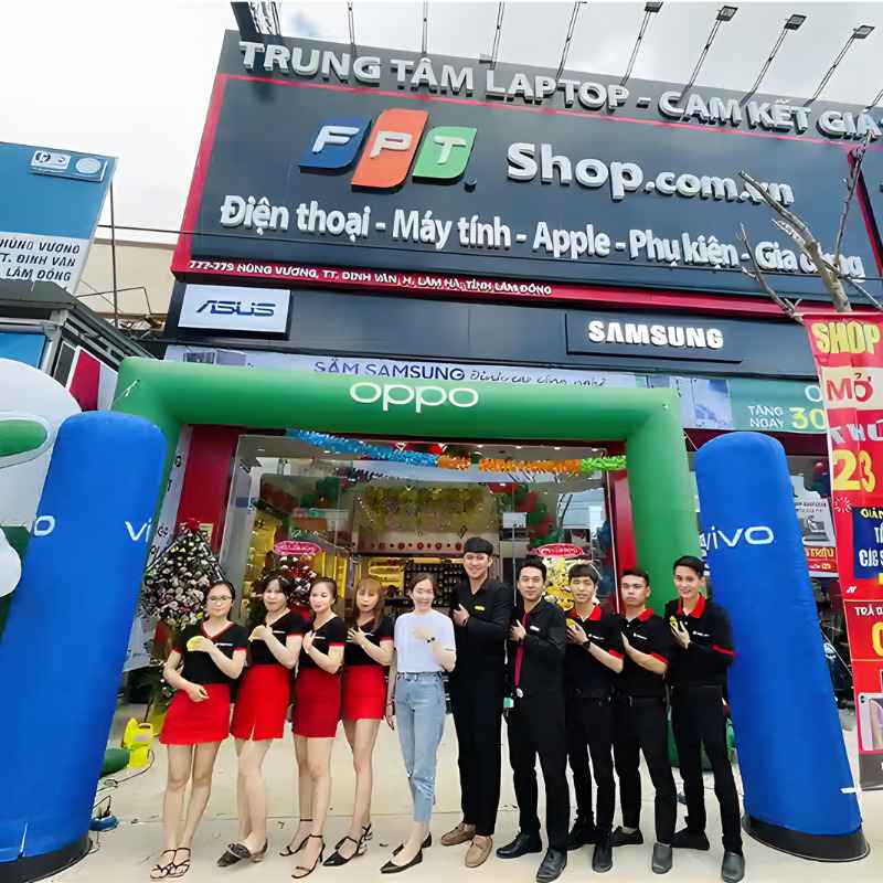 Cửa hàng FPT Shop tại Lâm Đồng