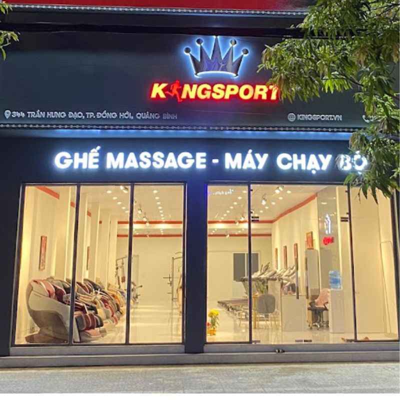 Cửa hàng bán thiết bị máy massage cổ Kingsport Quảng Nam