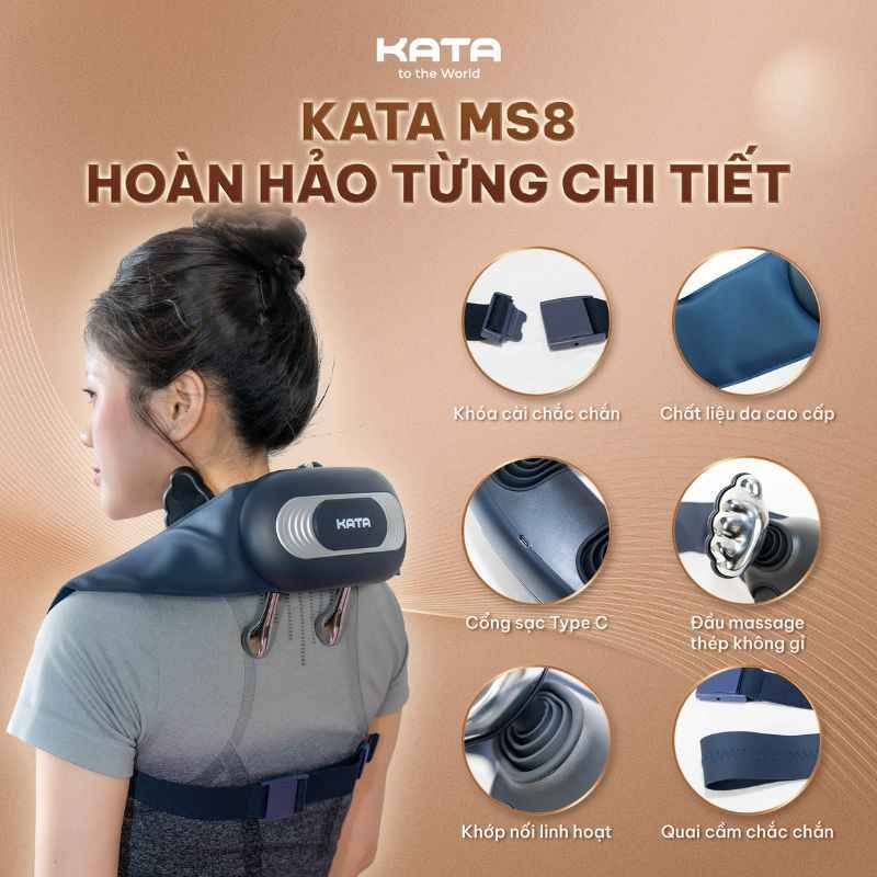 Máy Massage Cổ Vai Gáy KATA MS8