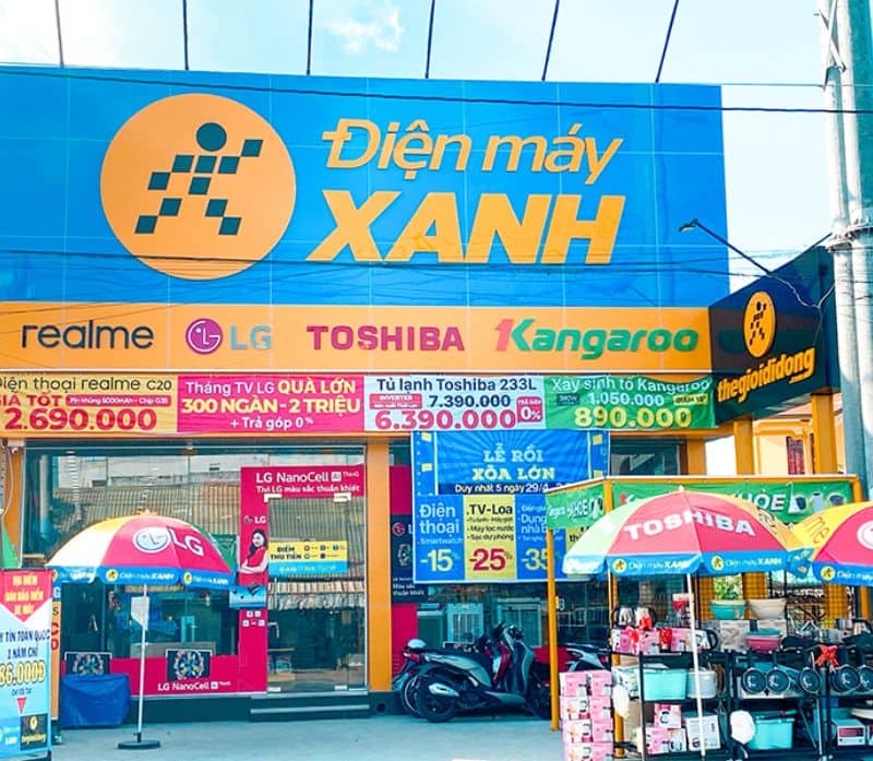 Điện máy xanh An Giang