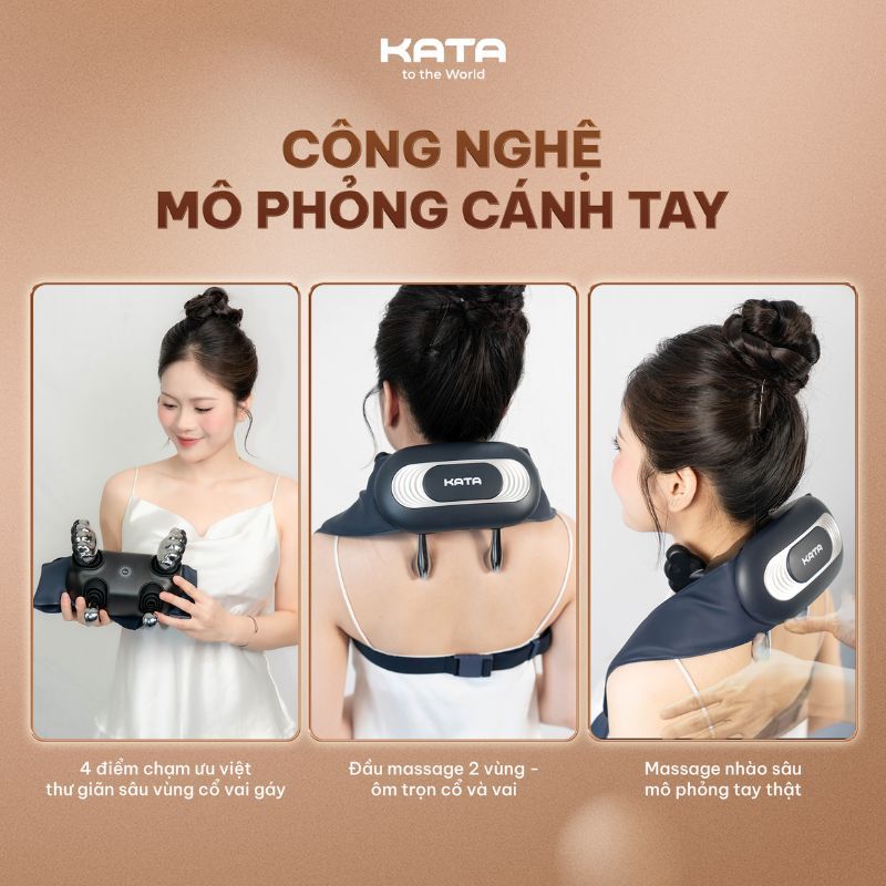 Máy Massage Cổ Vai Gáy KATA MS8