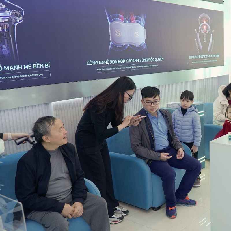 Dịch vụ như tư vấn và chăm sóc khách hàng tốt