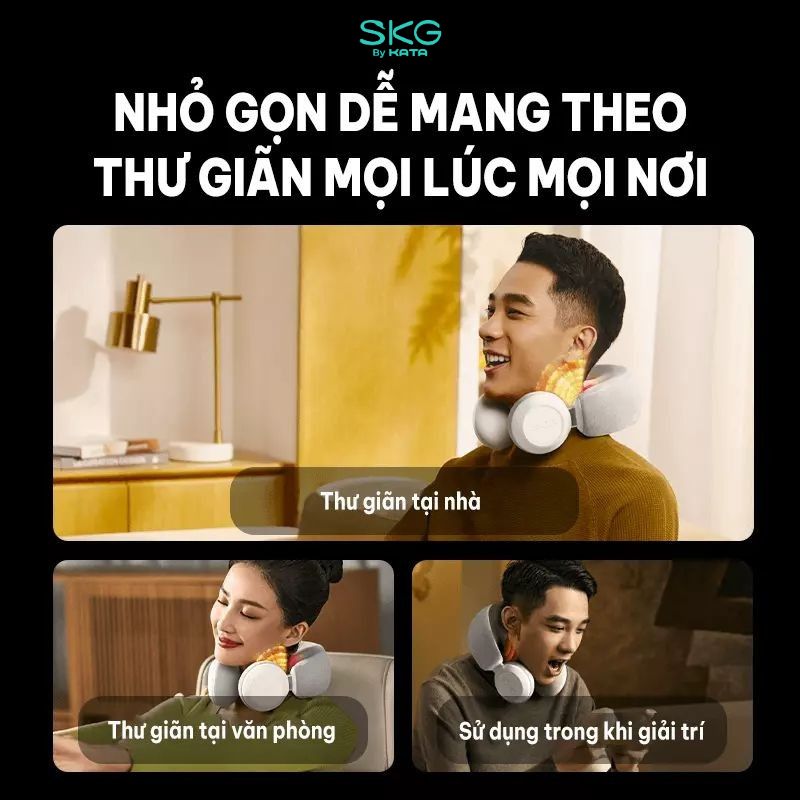 Cách sử dụng máy massage cổ vai gáy SKG N3