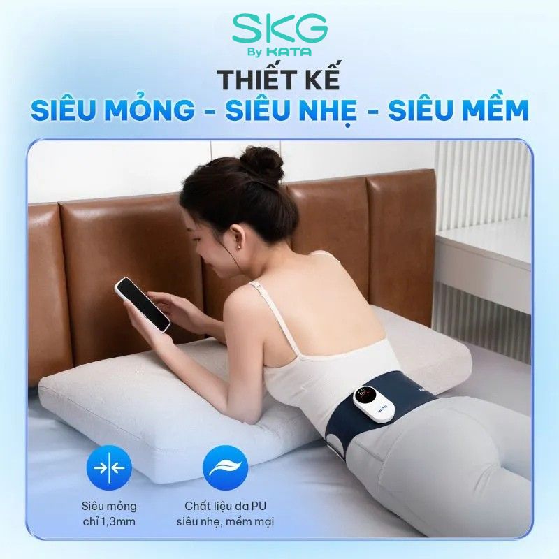 Đai đeo da PU siêu mỏng 1,3mm nhẹ êm như không