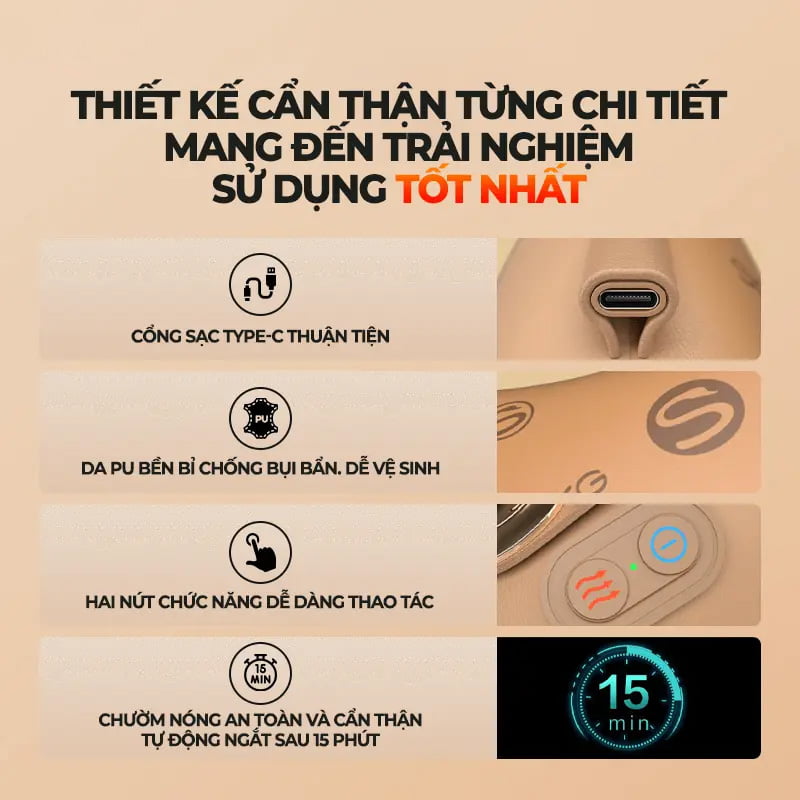 Cách sử dụng máy massage lưng SKG T1-2