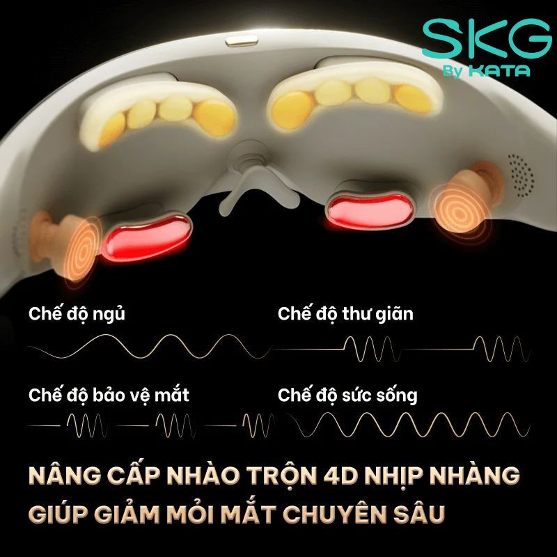 4 chế độ massage hiện đại hỗ trợ thư giãn vượt trội