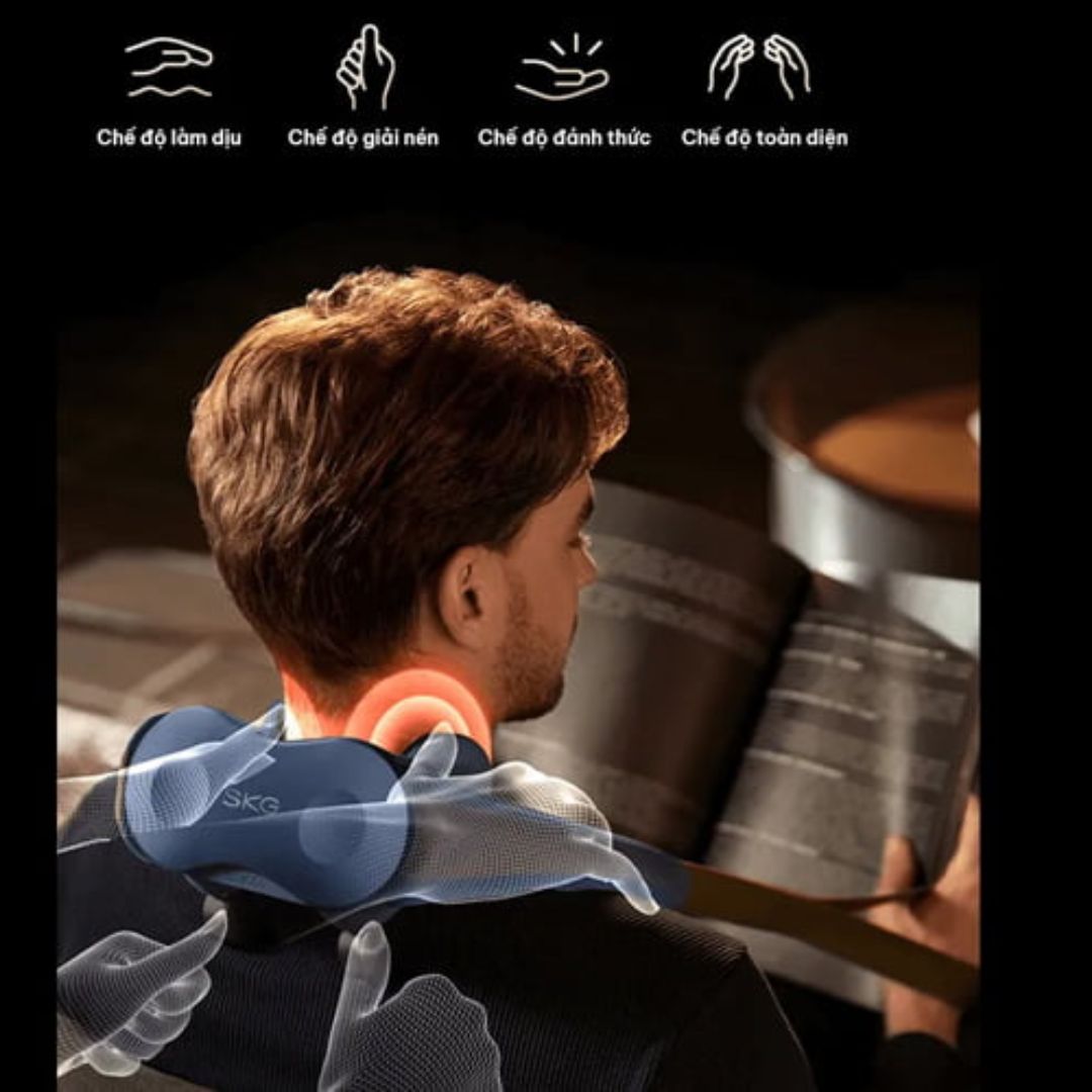 Máy massage cổ vai gáy SKG H7 Luxury