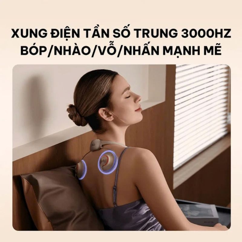Máy Massage Cổ Vai và Lưng SKG X7 Pro