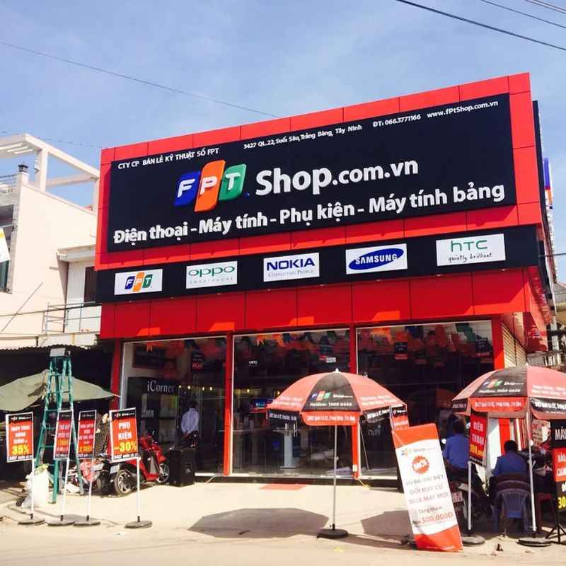  Cửa hàng FPT Shop tại Tây Ninh