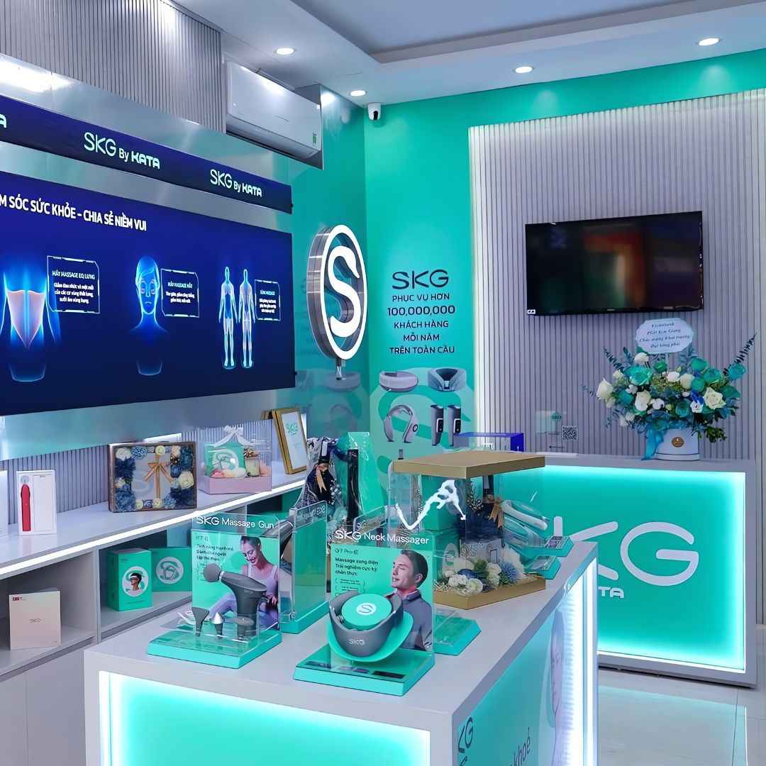 Mua máy mát xa cổ vai gáy tại SKG by KATA