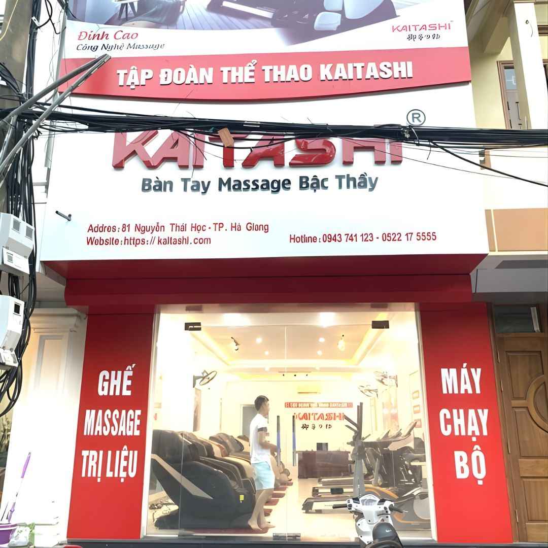 Cửa hàng máy massage tại Hà Giang Kaitashi Group