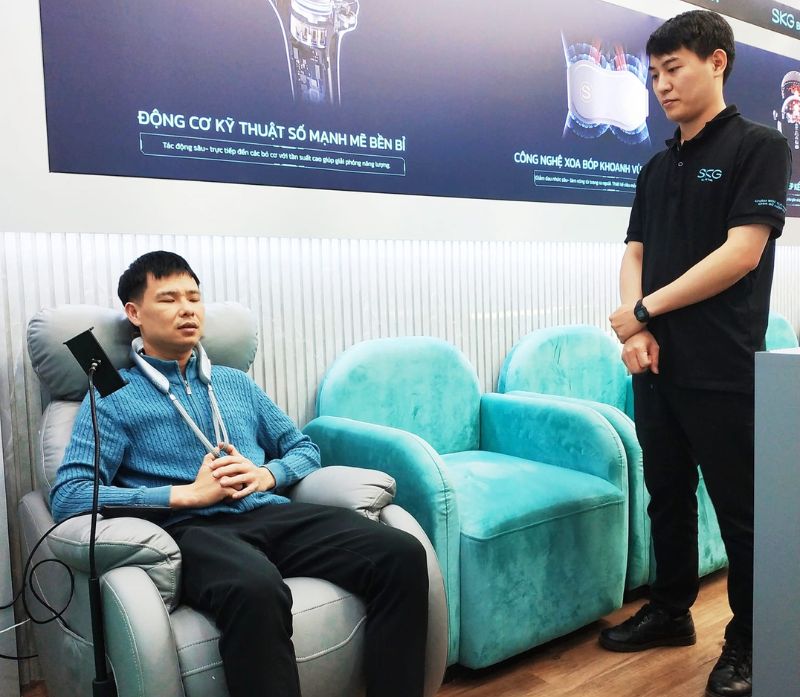 Mua online máy massage cổ ở Hà Nội tại SKG by KATA 