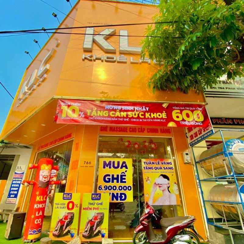 Cửa hàng thiết bị massage KLC