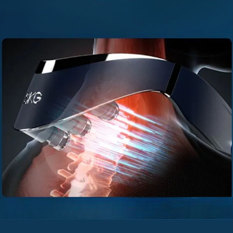 Ứng dụng điện xung dòng tens trong máy massage SKG G7 PRO-FOLD