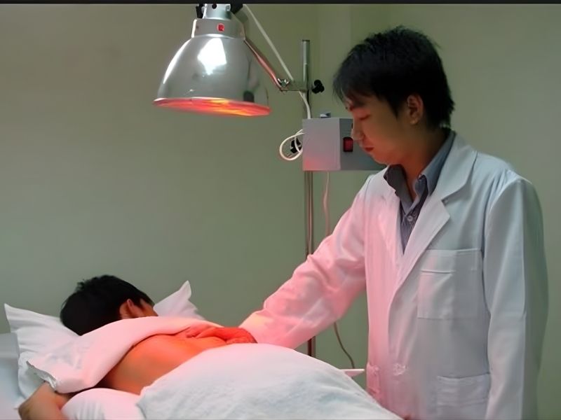 Tia hồng ngoại giúp giảm đau nhức cơ bắp, xương khớp