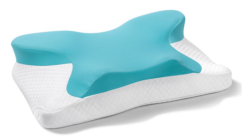 Thiết kế hình cánh bướm của gối ngủ massage SKG T3 PRO đem lại sự mới lạ đồng thời hỗ trợ nâng đỡ đầu giúp giảm cơn đau nhức