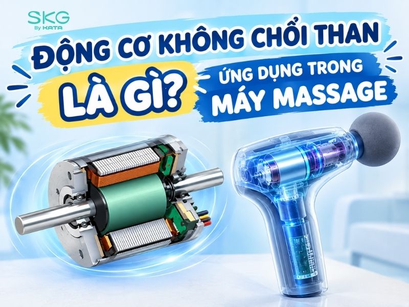 Động cơ không chổi than là gì? Ứng dụng trong máy massage