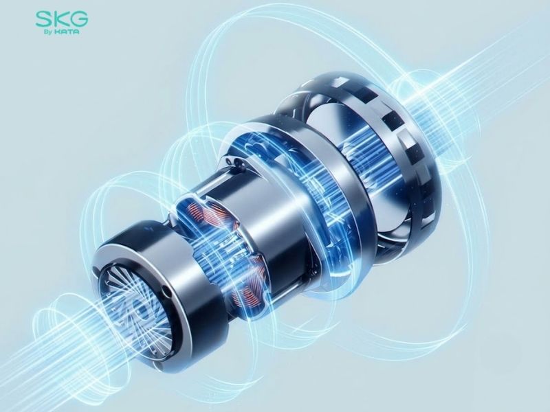 Động cơ quyết định độ mượt mà, lực tác động và sự chính xác của các thao tác trong thiết bị massage