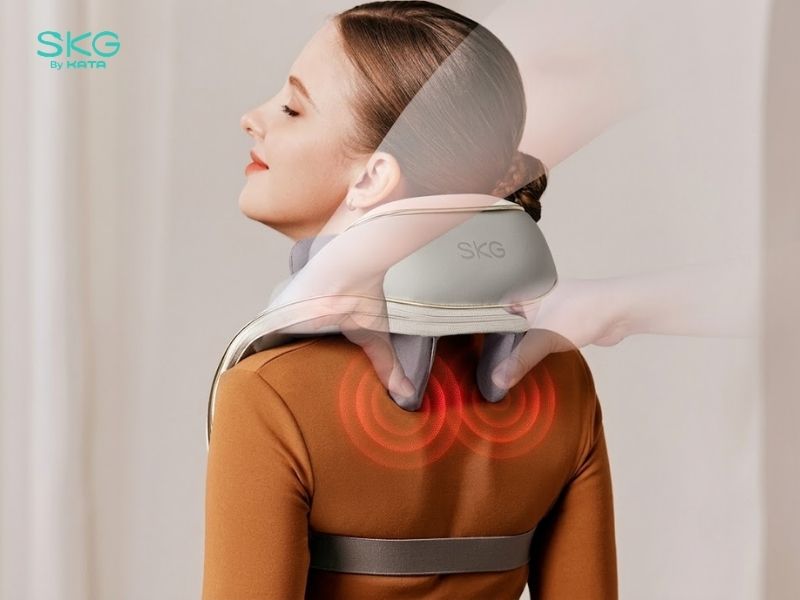 Không sử dụng máy massage cổ vai gáy cho người đang có vết thương hở